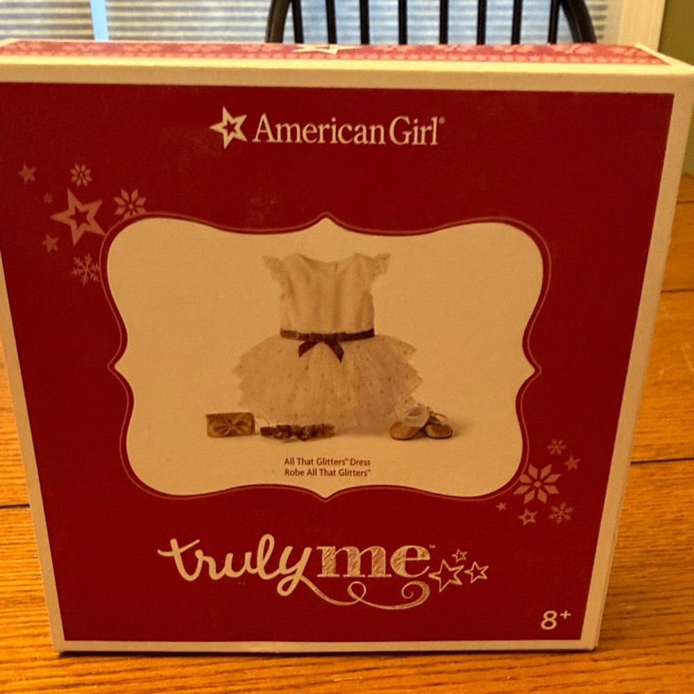 American Girl Truly Me Glitter Dress Set